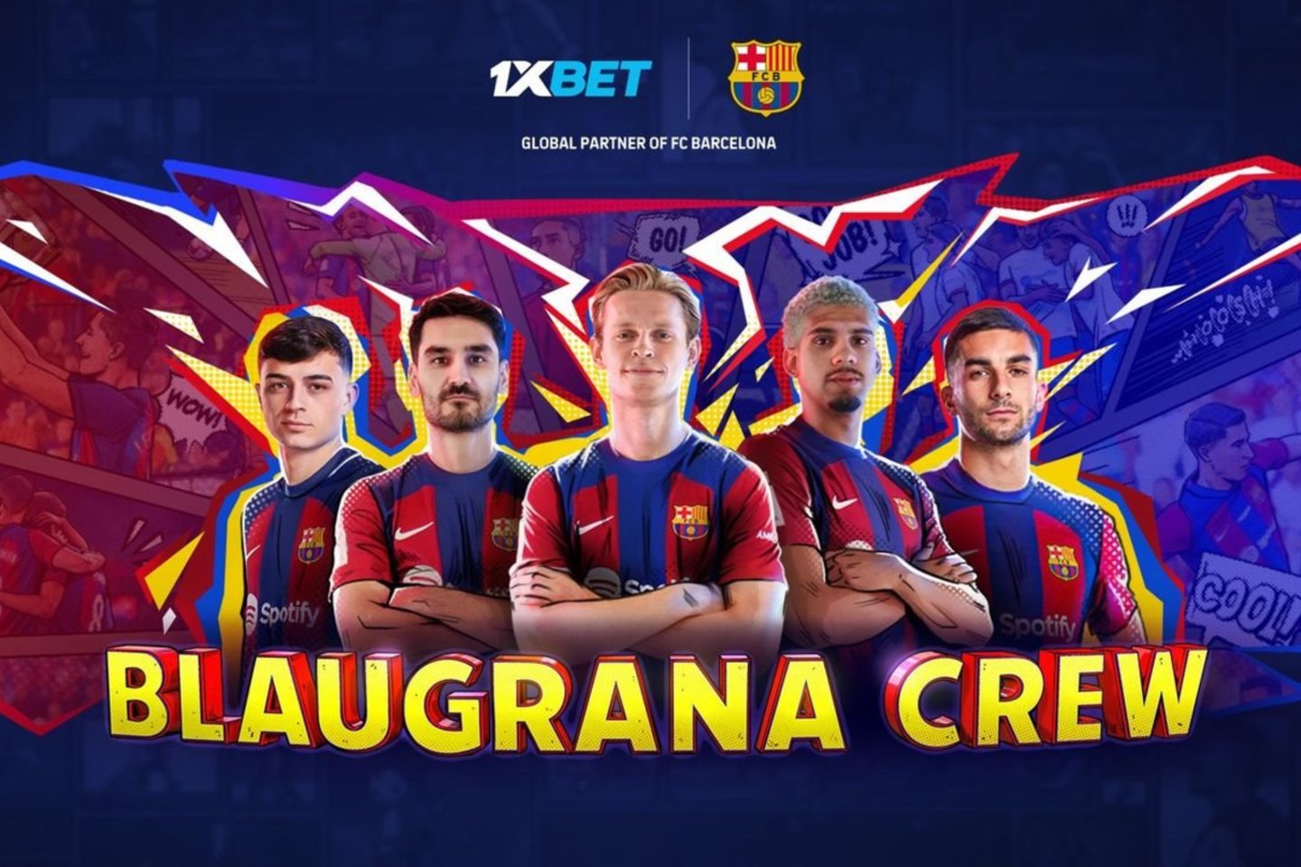Barcelona ir 1xBet partnerystė