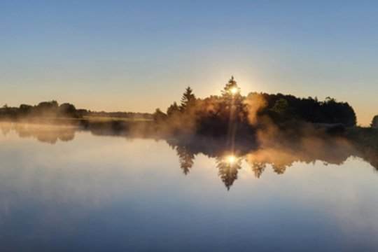 Rugpjūčio pabaigoje – ir šalnos, ir perkūnija: pamatykite, kaip gamta atrodė šįryt