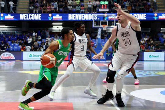 JAV rinktinė Amerikos čempionate galės atkeršyti Urugvajui