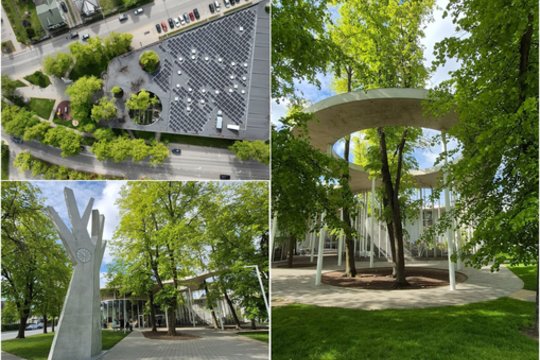 Autobusų stotis ar miesto aikštė? Vilkaviškis sukūrė unikalų derinį