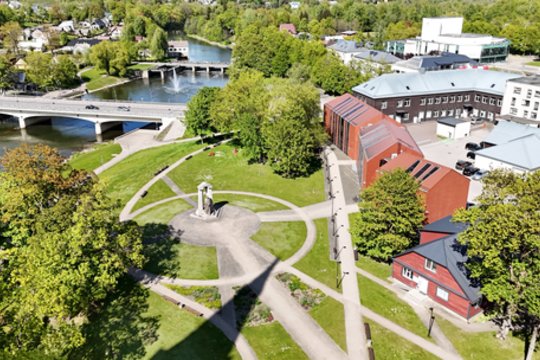 Anykščiuose atsirado vieta, kuri vakare virsta tikra pasaka