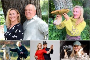 Garsaus fotografo albumus pirkdama R. Anusauskienė nenujautė, kad tai likimo ženklas: dabar kartu kuria gyvenimo pasaką
