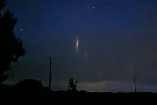 Dar vienas neįprastas vaizdas Lietuvos danguje – pateikė versiją, kas tai galėjo būti