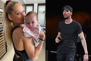 Rusijos tenisininkė A. Kurnikova ir dainininkas E. Iglesias laukiasi kūdikio