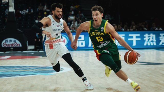 R. Jokubaitis po pergalės prieš britus: „Šitos rungtynės neparodo mūsų lygio“