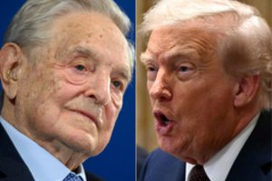 D. Trumpas užsipuolė G. Sorosą: ragina pateikti kaltinimus