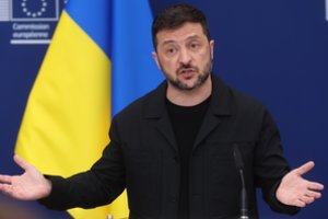 Dar vienas vizitas: V. Zelenskis skelbia apie JAV ir Ukrainos delegacijų susitikimą dar šią savaitę