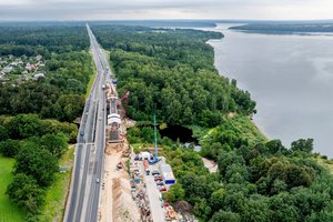 Krunos tilto rekonstrukcija A1 magistralėje įsibėgėjo: skelbia, kada atidarys eismą 