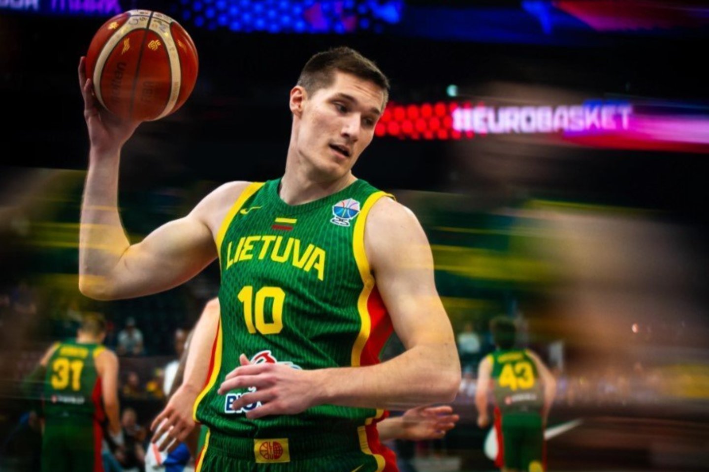 Ąžuolas Tubelis.<br>FIBA nuotr.