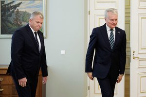 Po A. Palionio susitikimo su G. Nausėda – neaiški Prezidentūros žinia