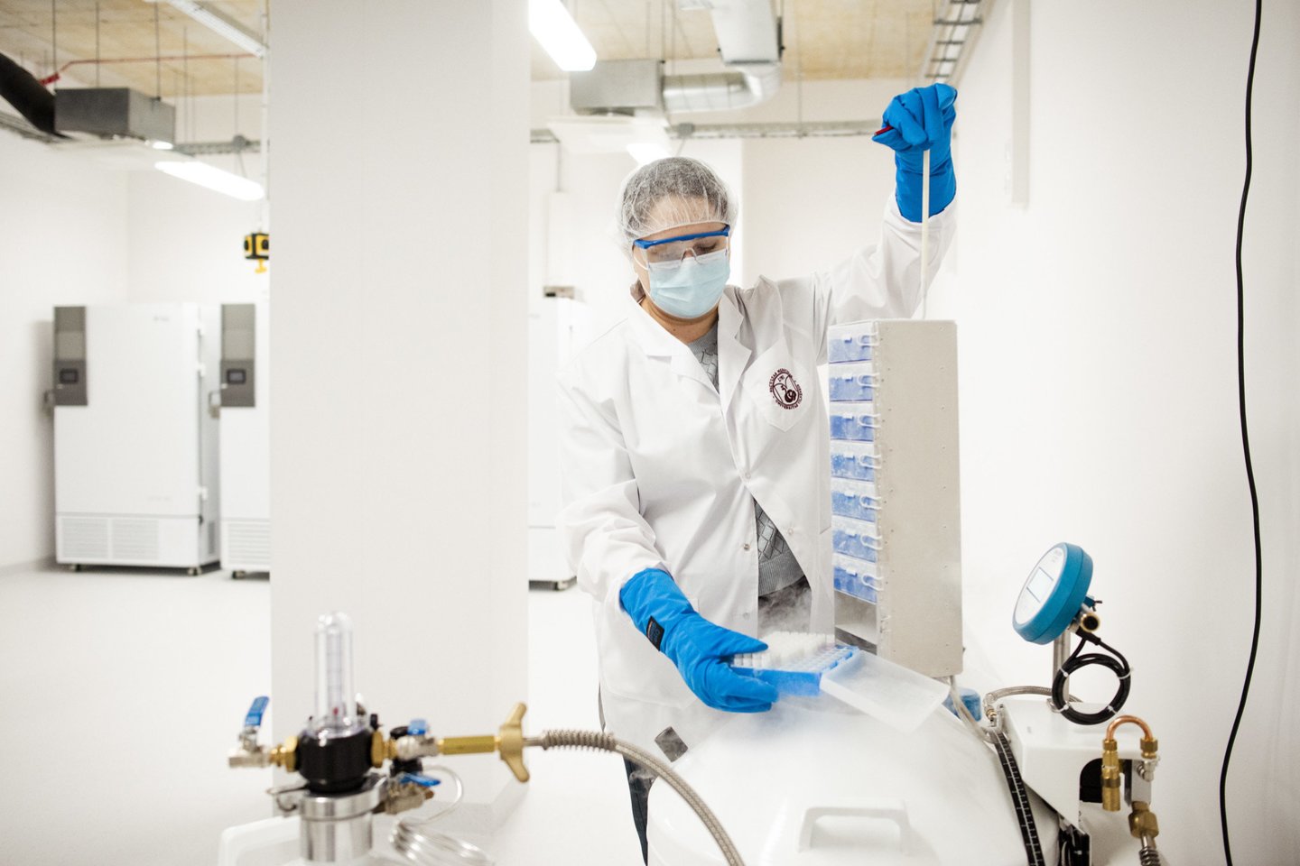 Lietuvos populiacijos ir retųjų ligų biobankas<br>Pranešimo spaudai nuotr.