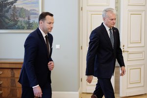 Po susitikimo su E. Grikšu G. Nausėda dar nėra linkęs jo tvirtinti ministru