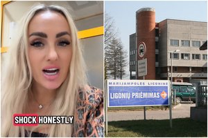 Lietuvos ligoninėje atvykėlė iš Airijos neteko amo: viską filmavo ir sunkiai rinko žodžius