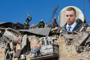 Po kruvino Rusijos smūgio Kyjivui ir ES atsako – griežta G. Landsbergio kritika