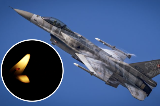 Tragedija Lenkijoje: sudužo F-16 naikintuvas, žuvo pilotas