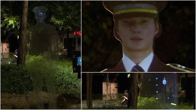 Pietų Korėja „įdarbino“ holografinį pareigūną: nusikalstamumas krito drastiškai