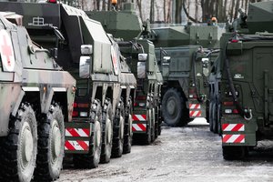 Baigėsi brigados „Žemaitija“ lauko taktinės pratybos: keliais judės karinė technika