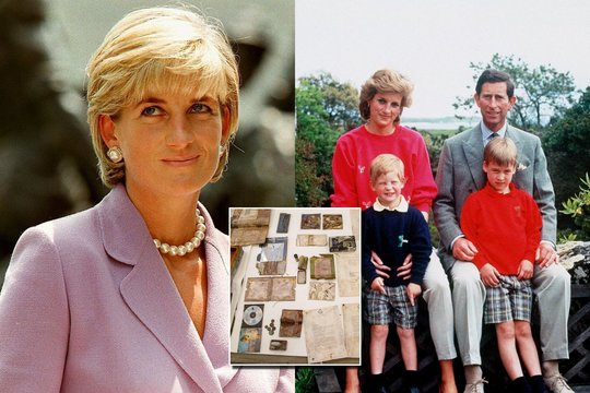 Atkasta princesės Dianos laiko kapsulė: paviešinta, kas buvo jos viduje