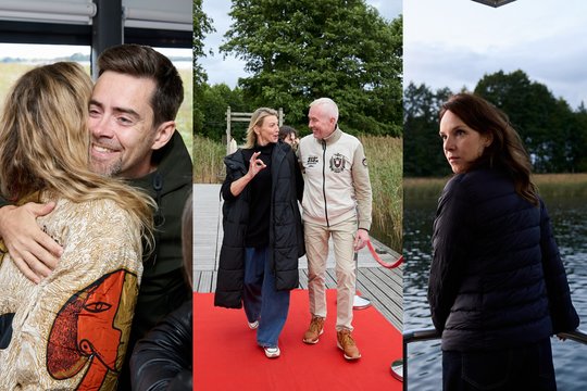 Trakų prieplaukoje – serialo „Pavojingi ryšiai“ premjera: į įspūdingą šventę susirinko gausus būrys Lietuvos aktorių