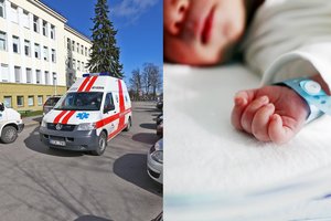 Prie Kaišiadorių ligoninės rasta naujagimė išrašyta iš gydymo įstaigos