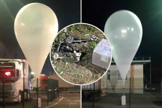 Vilniaus apskritį „atakavo“ iš Baltarusijos pakilę oro balionai su kontrabandinėmis cigaretėmis