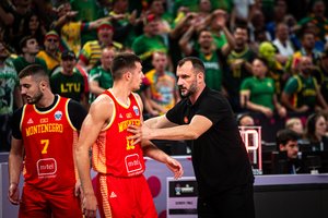 Varžovų treneris po mačo su Lietuva: „Blogiausias krepšinis Juodkalnijos istorijoje“