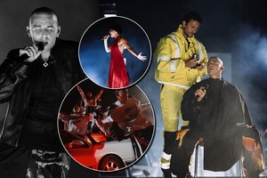 Kalnų parką sudrebino Donato Montvydo šou: įspūdinga scena, garsūs svečiai ir koncerto metu nuskusta galva