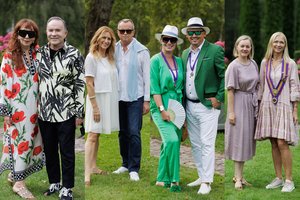 Išpuoselėtoje „Stiklių“ bendraturčių sodyboje Dubingiuose – vasaros palydėtuvės su kviestine publika