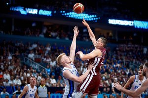 Traumą patyrusio Latvijos rinktinės aukštaūgio čempionatas baigtas