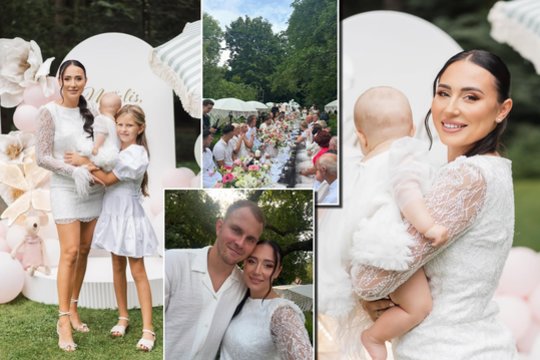 Gabrielės Vashos šeimoje – pasakiška šventė: joje ir netikėtas debiutas