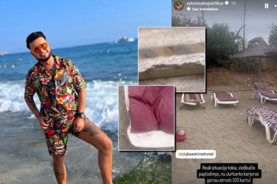 Vytenis Partikas – pakraupęs: atostogų Turkijoje metu sulaukė grasinimų išmesti į gatvę