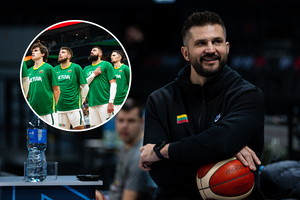 L. Kleiza atsakė, ko labiausiai nenori mače su Suomija: jei taip nutiks, turėsime ilgą vakarą