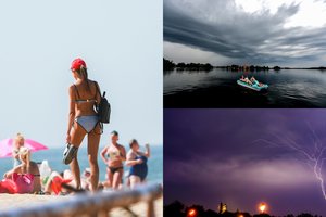 Savaitės orų prognozė: ir vasariškas karštis, ir liūtys