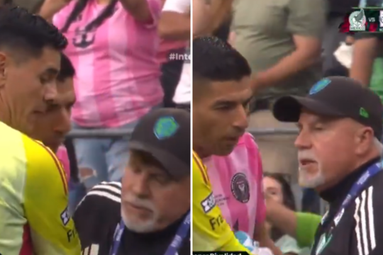 Futbolo skandalas JAV: Luisas Suarezas apspjovė oponentų komandos darbuotoją