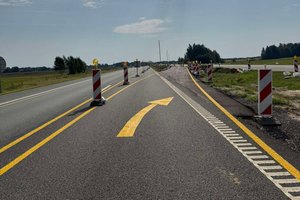 Prireiks kantrybės: dar vienas kelio remontas automagistralėje Vilnius-Kaunas-Klaipėda 