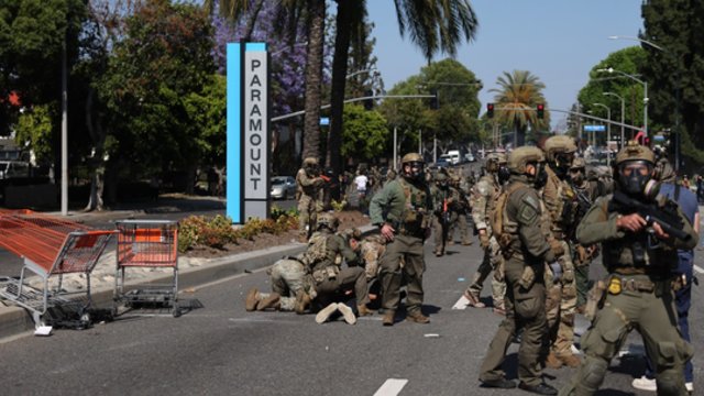 Dėl JAV karių gatvėse – kaltinimai invazija: D. Trumpas aštriai sureagavo