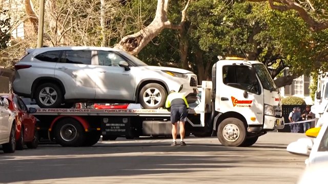 Sidnėjuje – automobilio smūgis į Rusijos ambasados vartus: kaltininkas sulaikytas