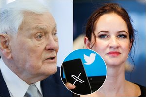 „X“ sukurta netikra I. Ruginienės paskyra: skleidžia melagienas apie V. Adamkų