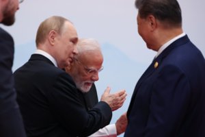 Nuolatinis D. Trumpo dirgiklis: tai, kas vyksta Pekine, svarbu visam likusiam pasauliui