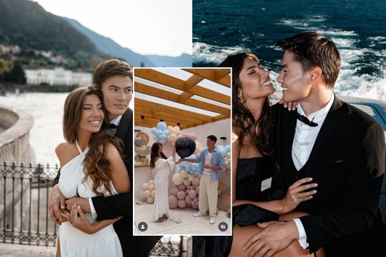 Supermodelis Simonas Phamas su sužadėtine sužinojo, kas jiems gims: paviešino jautrų vaizdo įrašą