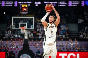 Lietuvos rinktinė mūšyje su Suomija gali pasikliauti visais 12 žaidėjų 