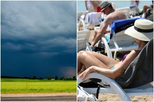 Sinoptikė praneša apie šilumą ir sugrįžtantį lietų: skelbia, kur debesys užsuks pirmiausia