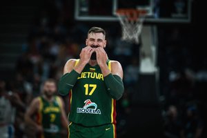 „Už Roką“: po pergalės – kapitono J. Valančiūno žinutė šeimininkus paguldžiusiai rinktinei