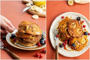 Šiuos blynelius čirškinsite keptuvėje kasdien: lengvi ir purūs, ypač maistingi