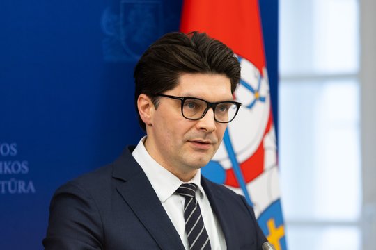 V. Augustinavičius apie prezidentui pristatytą, bet premjerei nepažįstamą E. Grikšo kandidatūrą: tokia praktika yra įmanoma