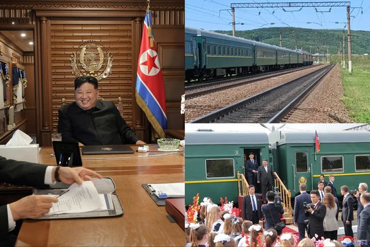 Atskleidė daugiau detalių apie intrigomis apipintą Kim Jong Uno traukinį