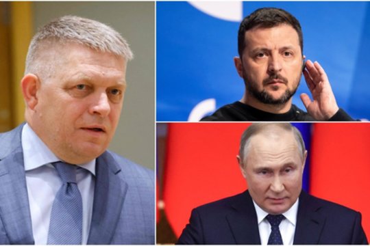 R. Ficas šią savaitę susitiks su V. Putinu ir V. Zelenskiu: ES šalims turi žinutę dėl vykimo į Kiniją
