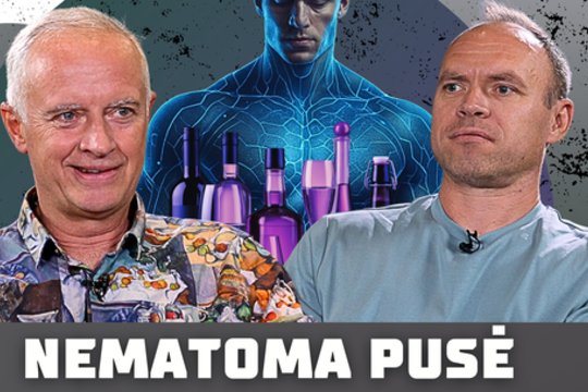 „Nematoma pusė“ su D. Barkausku: alkoholis ir sportas, dirbtinis intelektas, ilgaamžiškumas