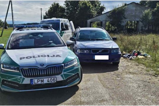 Gaudynės Mažeikių rajone – mėgino pabėgti girtas ir be teisės vairuoti