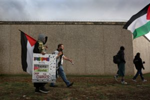 Izraelio kalėjimuose – rekordinis palestiniečių skaičius